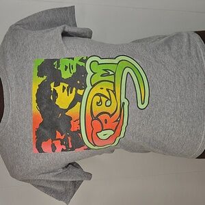 Vintage Band Tee Size Small CREAM 1960s 70s Unisex